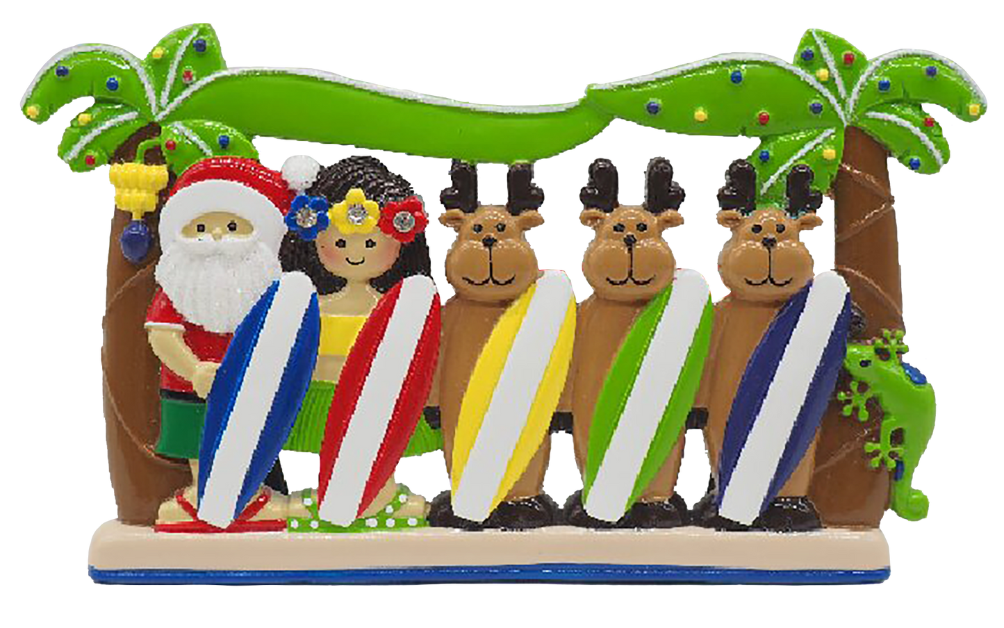 305: Santa Surf Family - 5 (12pk)