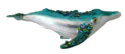 HZZ115: Glass Cetacean Whale (6pk)