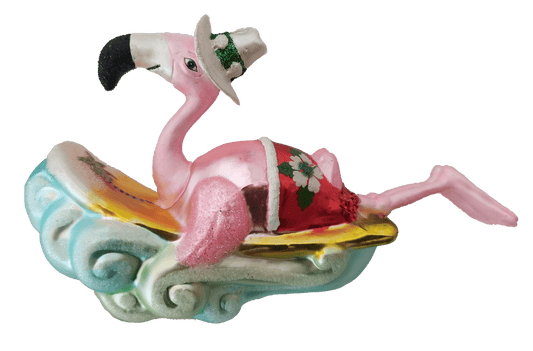 HZZ127: Surfing Flamingo (6pk)