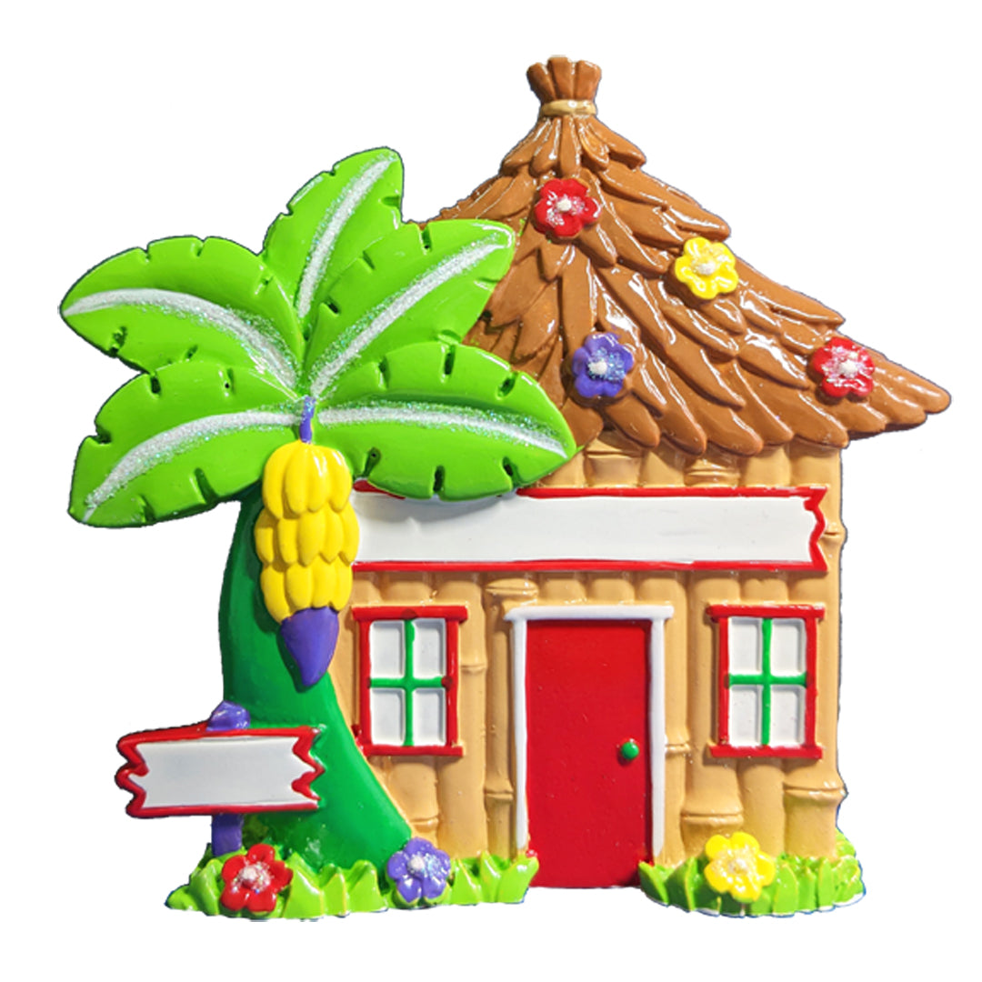 LR115: Tropical Hut & Palm Tree (12 sets)