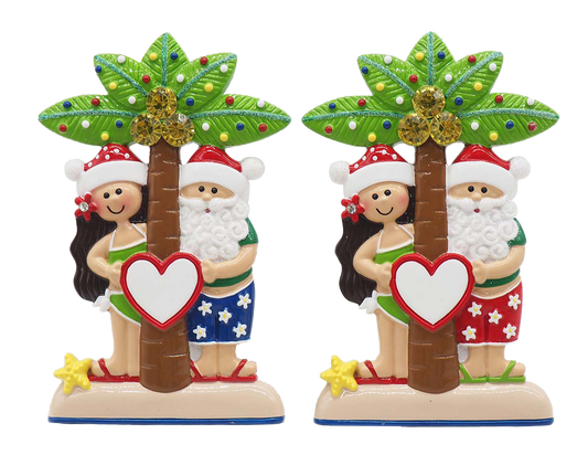 NT202N: Palm Tree Couple (12pk)