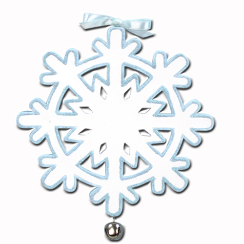 WA111: Snowflake w/bell