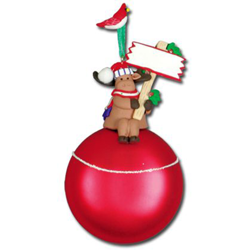 CL144: Moose with Sign ball (24pk)