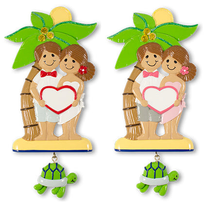 CR501: Tropical Wedding w/ Heart (24pk)